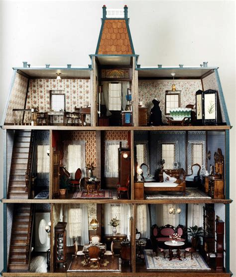 Victorian Dollhouse Wallpaper