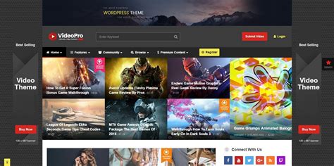 Video Website Template