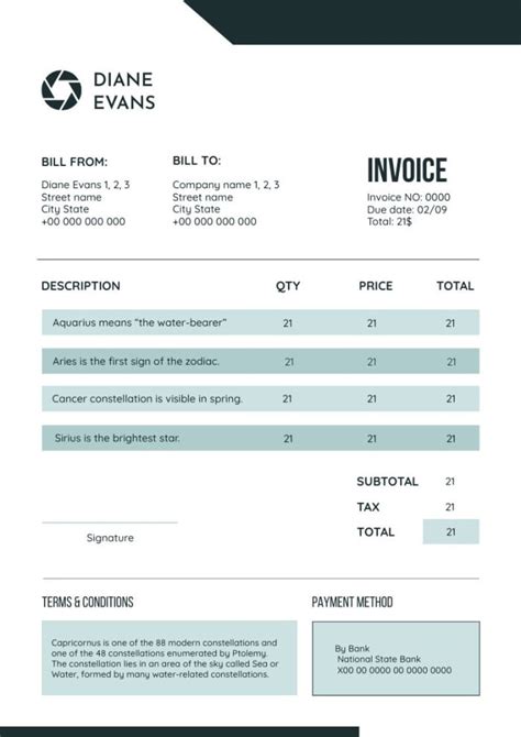 Videographer Invoice Tips