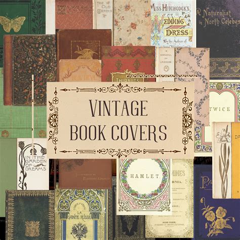 Vintage book covers