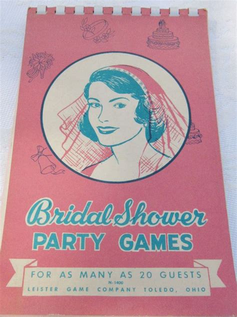 Vintage Bridal Shower Games