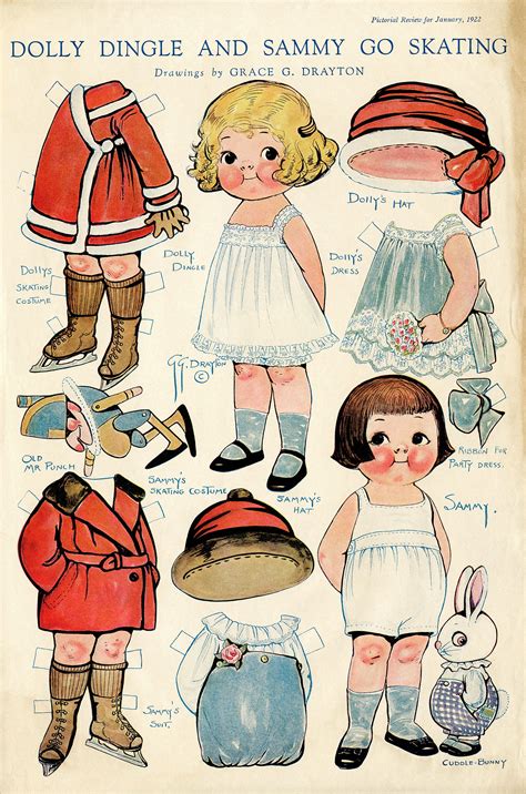 Vintage Paper Dolls