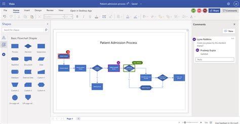 Visio Mapping Example 1