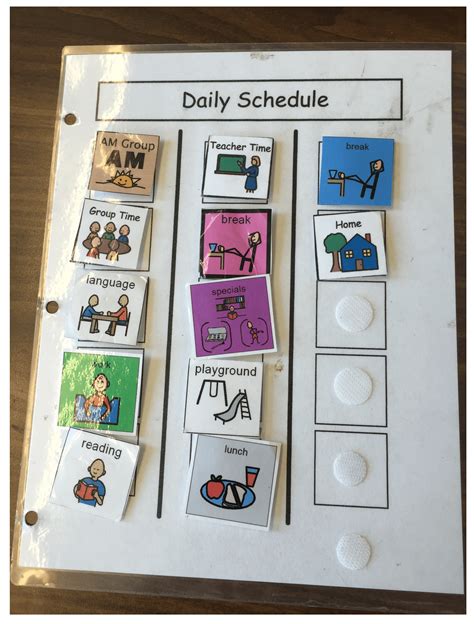 Visual Schedules Tips