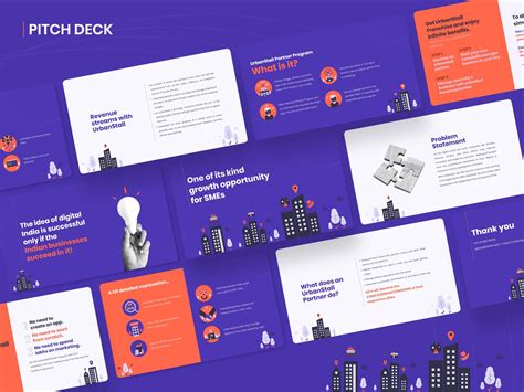 Visually Appealing Pitch Deck