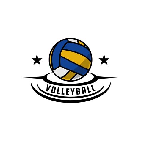 Volleyball Team Logo T-Shirt Design