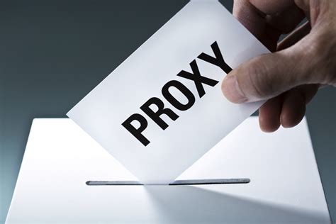 Voting by Proxy