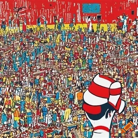 Waldo in crowded scenes