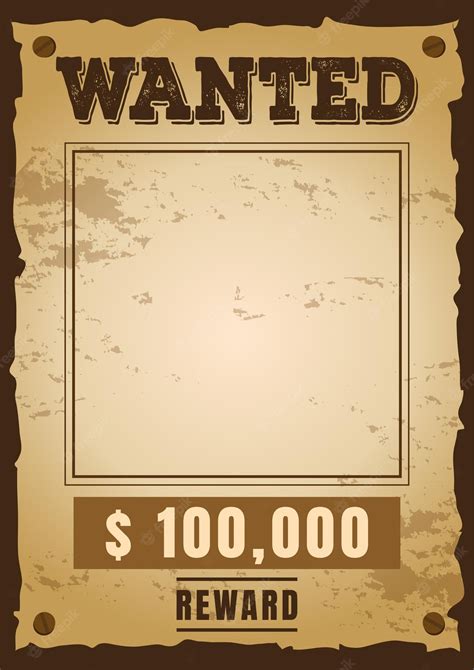 Wanted Poster Ideas