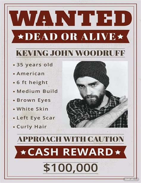 Wanted Poster Inspiration