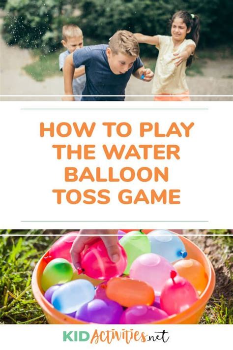 Water Balloon Toss Game