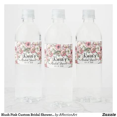 Water bottle labels for gifts