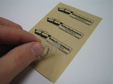 Water-resistant label tips