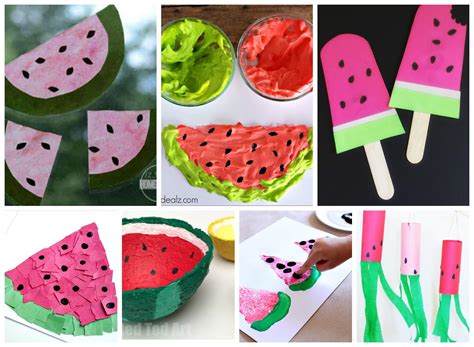 Watermelon crafts template