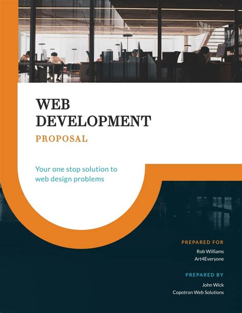 Web Development Proposal Example