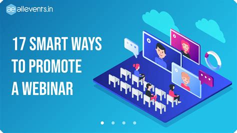 Webinar promotion ideas and strategies