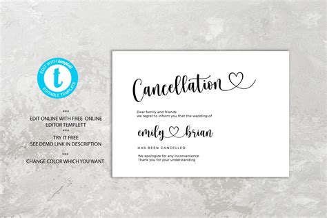 Wedding Cancellation Guests