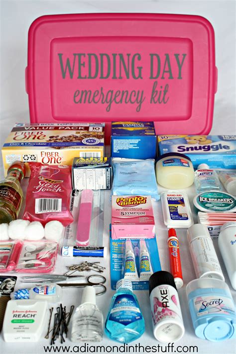 Wedding Emergency Kit