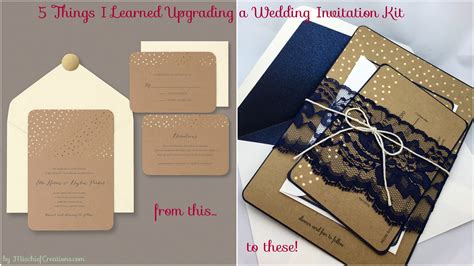 Wedding Invitation Kits Designs