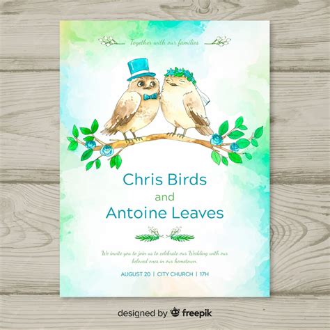 Wedding Invitation Template