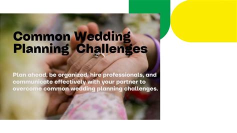 Wedding Planning Challenges