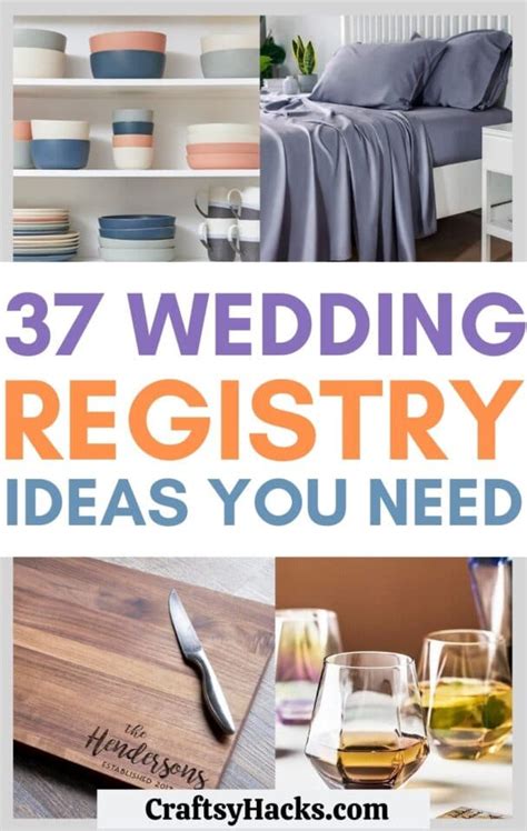 Wedding Registry Ideas