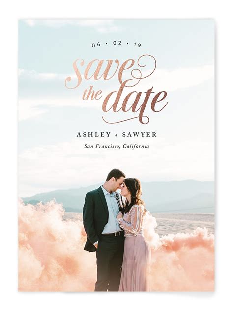 Wedding Save the Date Poster