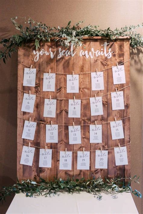 Wedding Seating Chart