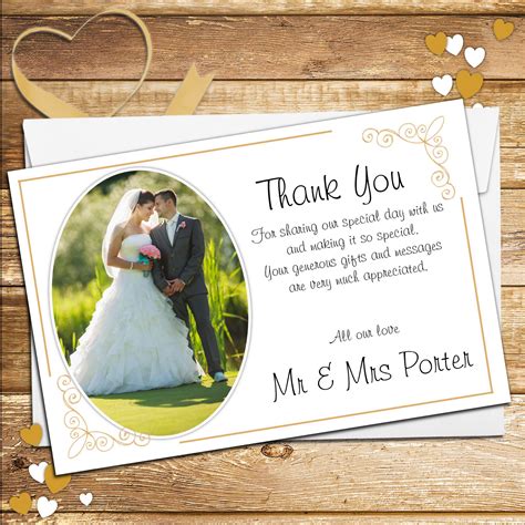 Wedding Thank-You Card Templates