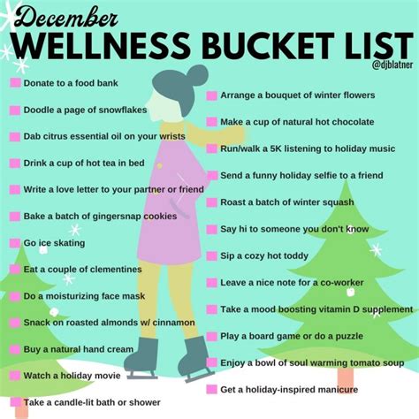 Wellness Bucket List