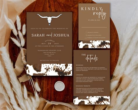 Western Invitations Inspiration