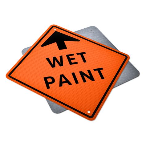 Description of Wet Paint Ahead