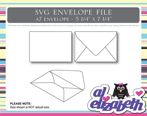 Finding free Cricut envelope templates