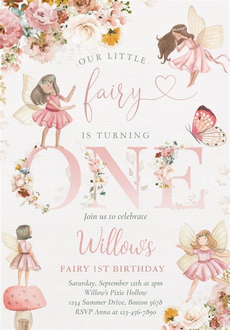 Whimsical Birthday Invitation