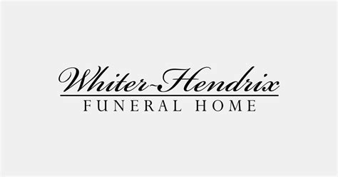 Whiter-Hendrix Obituary Example 1