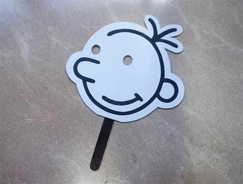 Wimpy Kid Printable Mask