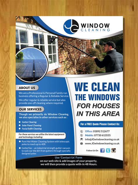 Window Cleaning Marketing Materials