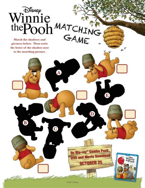 Winnie the Pooh activities