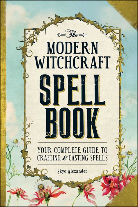 Witch Spell Book Cover Design