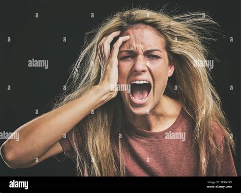 Woman Screaming in Mental Health