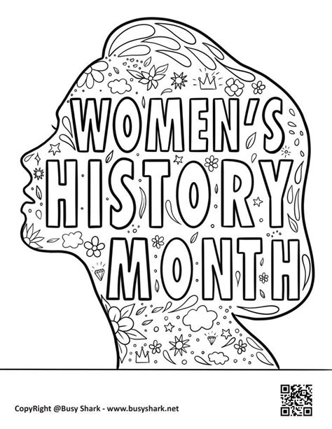 Women's History Coloring Pages