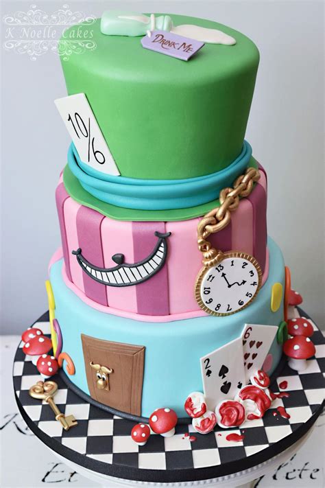 Wonderland Themed Cake