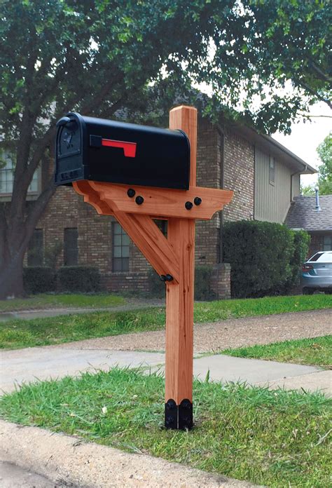 Wooden Mailbox