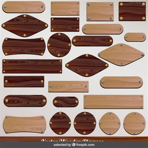 wooden plaque templates