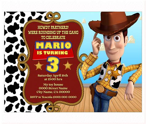 Woody Invitation