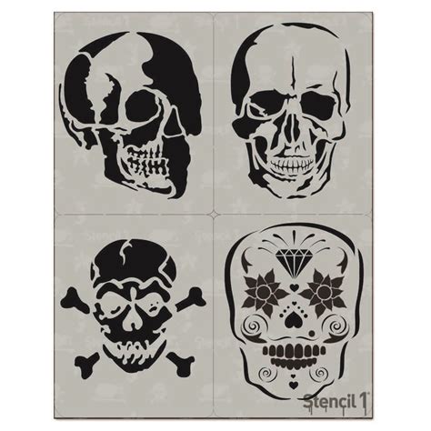 Tips for Working with Skull Stencils