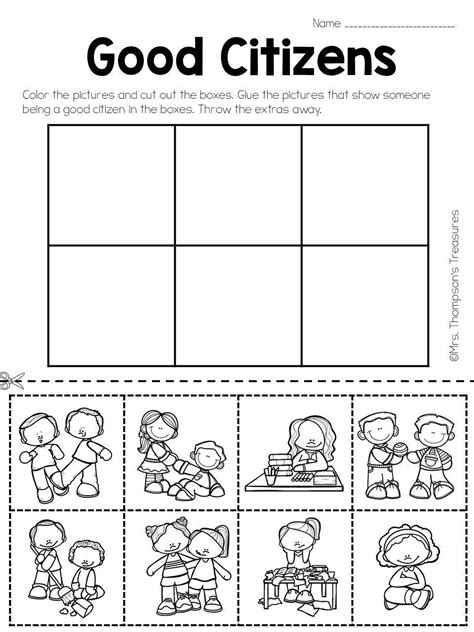 Worksheets for Social Studies