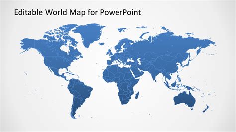 Description of World Map Templates