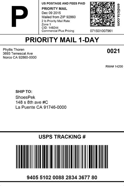 Wrap Priority Mail