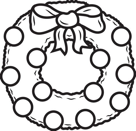 Wreath coloring sheets for self-expression